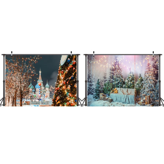 2.1m X 1.5m Christmas Photo Background Cloth Party Decoration Props(001) by buy2fix