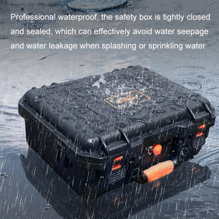 Sunnylife AQX-5 For Mavic 3 Waterproof Safety Box Outdoor Drop Resistant Suitcase(Black) - Backpacks & Bags by Sunnylife | Online Shopping UK | buy2fix