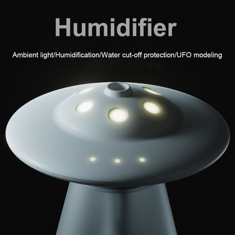 FX-041 USB Charging UFO Shape Night Light Humidifier(Light Blue) - Air Purifiers & Accessories by buy2fix | Online Shopping UK | buy2fix