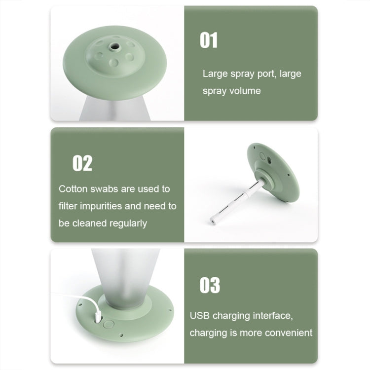 FX-041 USB Charging UFO Shape Night Light Humidifier(Light Blue) - Air Purifiers & Accessories by buy2fix | Online Shopping UK | buy2fix