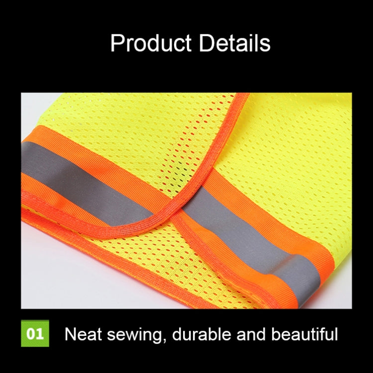 AH-004 Summer Sunscreen Helmet Breathable Reflective Cap Cover without Hat(Fluorescent Yellow) - Workplace Safety Supplies by buy2fix | Online Shopping UK | buy2fix