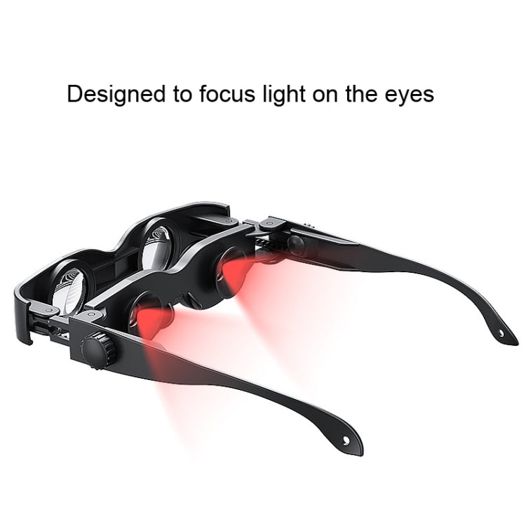 DM0125 3X Fishing Binoculars Adjustable Focus Glass Type Binoculars With Tricolour Lens - Binoculars by buy2fix | Online Shopping UK | buy2fix