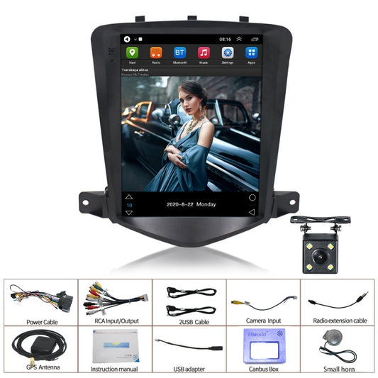 For Chevrolet Cruze 9.7 inch Navigation Integrated Machine, Style: Standard+4 Light Camera(2+32G) - Car MP3 & MP4 & MP5 by buy2fix | Online Shopping UK | buy2fix