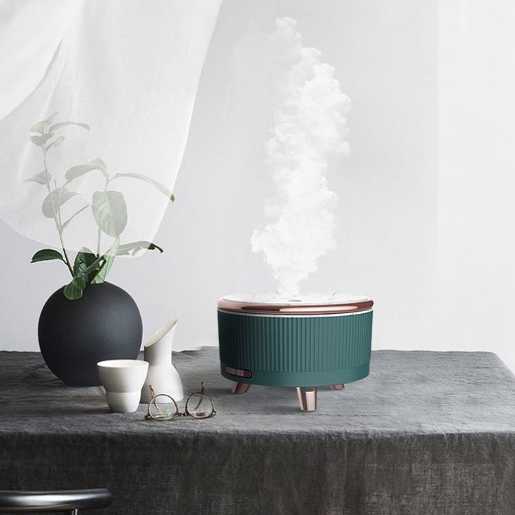 Ultrasonic Aromatherapy Diffuser Humidifier Essential Oil Diffuser UK Plug(Dark Green) by buy2fix