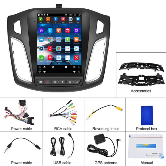 For Ford Focus 9.7 inch Android WiFi Car Integrated Machine, Style: Standard(2+64G) - Car MP3 & MP4 & MP5 by buy2fix | Online Shopping UK | buy2fix
