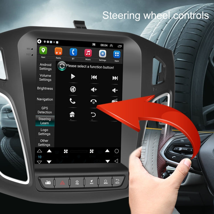 For Ford Focus 9.7 inch Android WiFi Car Integrated Machine, Style: Standard(2+64G) - Car MP3 & MP4 & MP5 by buy2fix | Online Shopping UK | buy2fix