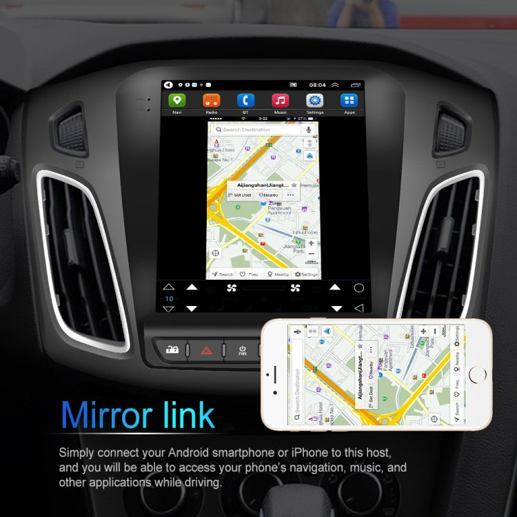 For Ford Focus 9.7 inch Android WiFi Car Integrated Machine, Style: Standard(2+64G) - Car MP3 & MP4 & MP5 by buy2fix | Online Shopping UK | buy2fix