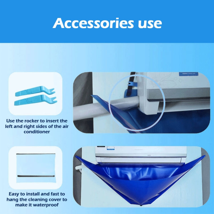6 In 1 Air Conditioner Cleaning Cover Portable Split Air Conditioning Cleaning Bag - Air Conditioner Parts by buy2fix | Online Shopping UK | buy2fix