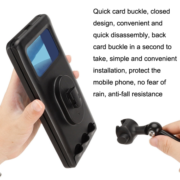WEST BIKING Mountain Bicycle Riding Shock-proof Fixed Mobile Phone Bracket, Style: Rearview Mirror - Holders by WEST BIKING | Online Shopping UK | buy2fix