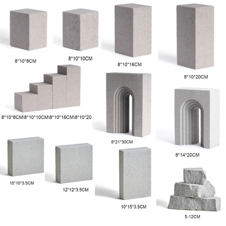 Jewelry Still Life Ornaments Geometry Photography Props, Size: Square Column 10x8x16 cm - Geometric Props by buy2fix | Online Shopping UK | buy2fix