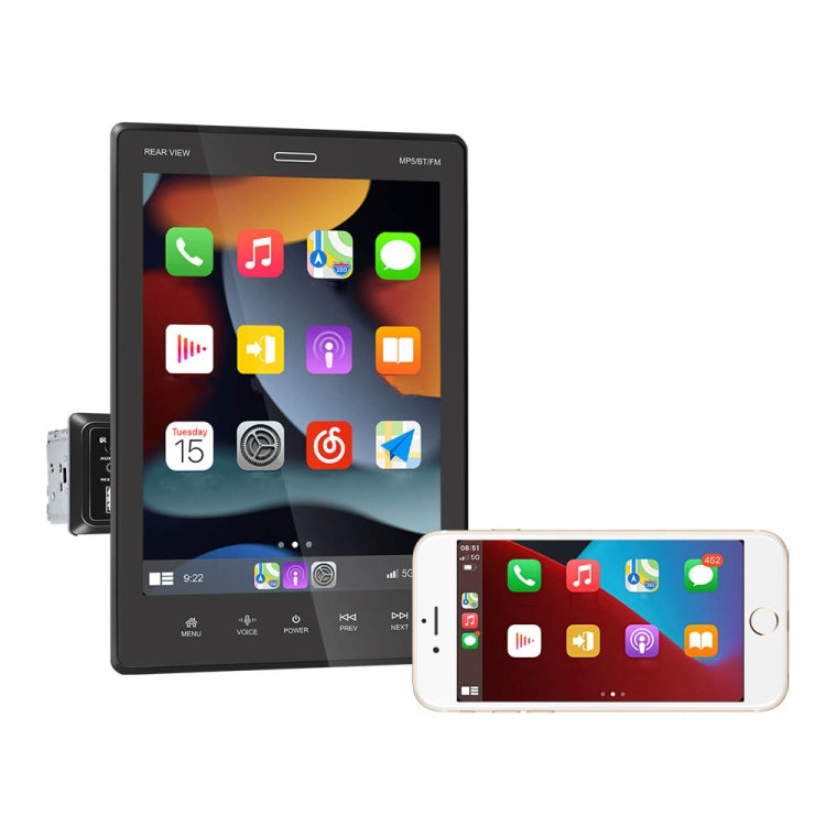 C800 9.5 Inch MP5 Single Butt Carplay Player, Style: Standard - Car MP3 & MP4 & MP5 by buy2fix | Online Shopping UK | buy2fix