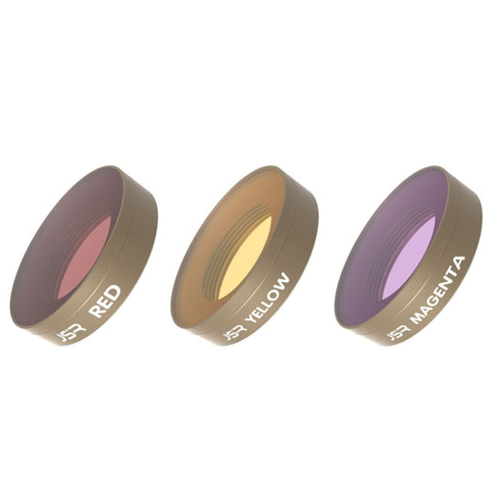 JSR For DJI Osmo Action Motion Camera Filter, Style: LG-Yellow by JSR