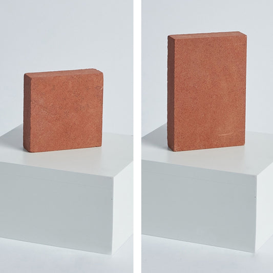 10x10 cm Red Sandstone Photography Props Ornaments Display Ornaments by buy2fix