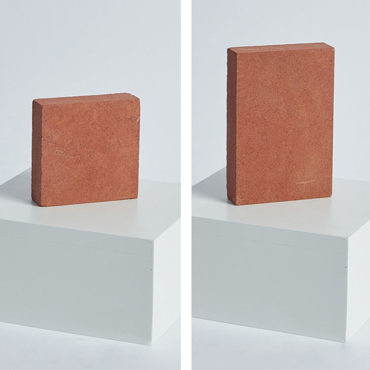 10x15 cm Red Sandstone Photography Props Ornaments Display Ornaments - Stone Props by buy2fix | Online Shopping UK | buy2fix