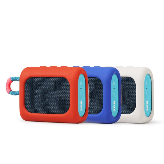 For JBL GO3 Dust-proof Silicone Case Anti-fall Speaker Case(Red) by buy2fix