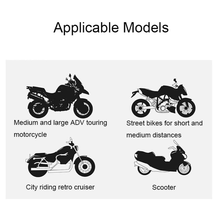 Rhinowalk MT4060 Large-capacity Foldable Expandable Tail Bag for Motorcycle Riding with Rain Cover(Black) by Rhinowalk