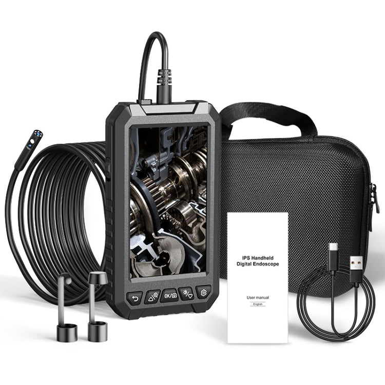 5 Inch IPS HD Endoscope With Screen For Industrial Pipeline Inspection And Auto Repair - by buy2fix | Online Shopping UK | buy2fix