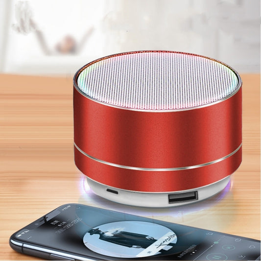 A10 Mini Metal Wireless Bluetooth Speaker(Red) by buy2fix