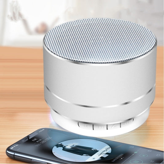 A10 Mini Metal Wireless Bluetooth Speaker(Silver) by buy2fix