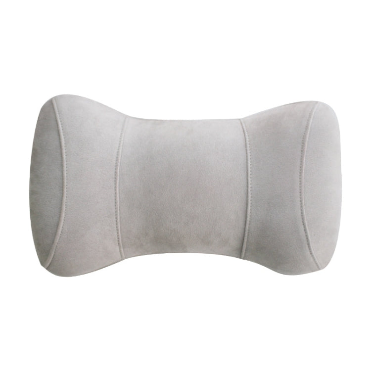 Car Memory Cotton Headrest Protective Cervical Spine Seat Sleeping Pillow(Gray) - Seat Accessories by buy2fix | Online Shopping UK | buy2fix