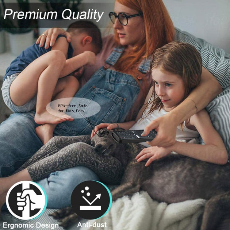 Suitable for Xiaomi P1 Remote Control Twill Washable Drop-proof Silicone Case(Pine Green) by buy2fix