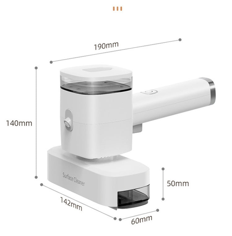 12W Multi-functional Wireless Handheld Cleaner Window Scraping(White) - Handheld Cleaner & Mops by buy2fix | Online Shopping UK | buy2fix