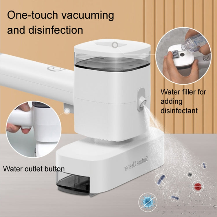 12W Multi-functional Wireless Handheld Cleaner Window Scraping(White) - Handheld Cleaner & Mops by buy2fix | Online Shopping UK | buy2fix