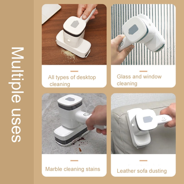 12W Multi-functional Wireless Handheld Cleaner Window Scraping(White) - Handheld Cleaner & Mops by buy2fix | Online Shopping UK | buy2fix