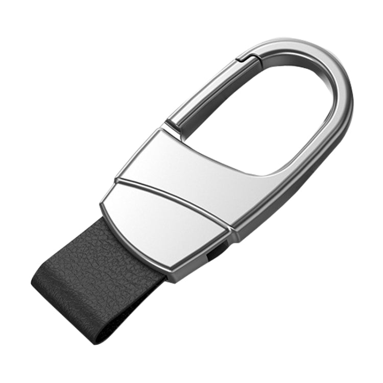 Metal Waist Hang Car Key Chain Simple Lock Pendant(Chrome) - Key Rings by buy2fix | Online Shopping UK | buy2fix