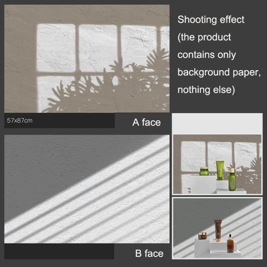 3D Double-Sided Matte Photography Background Paper(Wall Shadow Background 2) - Other by buy2fix | Online Shopping UK | buy2fix