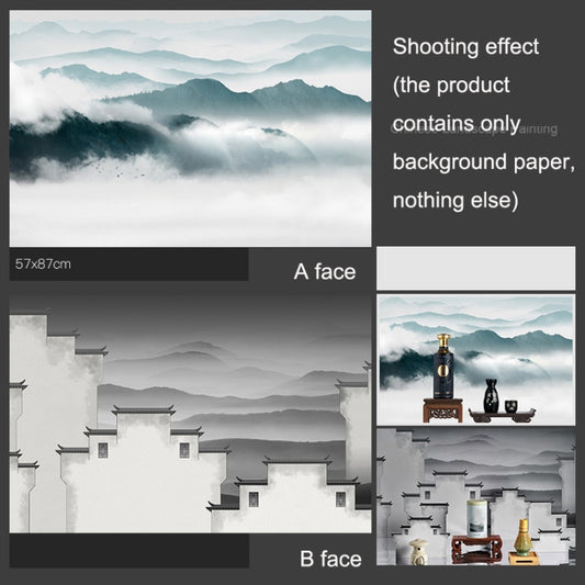 3D Double-Sided Matte Photography Background Paper(National Wind Landscape 2) - Other by buy2fix | Online Shopping UK | buy2fix