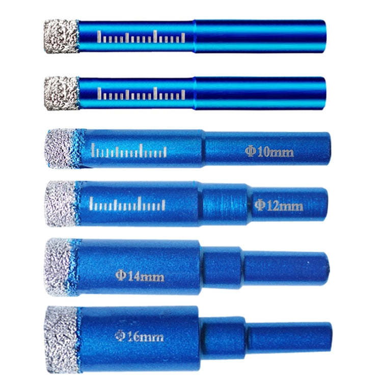 Ceramic Glass Hole Opener Domestic Marble Hole Puncher, Punch Diameter: 8mm - Drill & Drill Bits by buy2fix | Online Shopping UK | buy2fix
