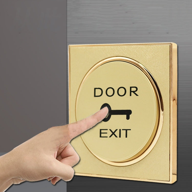 Access Control Switch Metal Touch Infrared Switch E5 Golden Switch by buy2fix