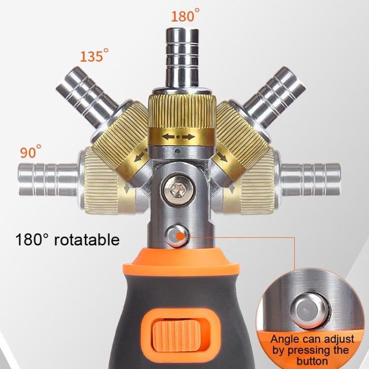 2050E 8 In 1 Portable Multifunctional S2 Batch Head Two-way Ratchet Screwdriver Set(Gray) - Screwdriver Tools by buy2fix | Online Shopping UK | buy2fix