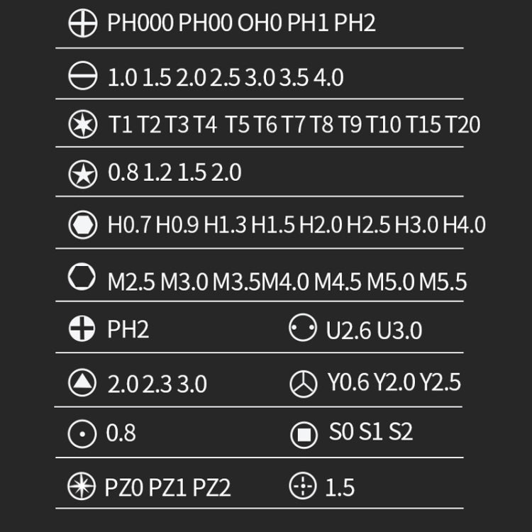64 In 1 Screwdriver Kit Cell Phone Tablet Disassembly Tools by buy2fix