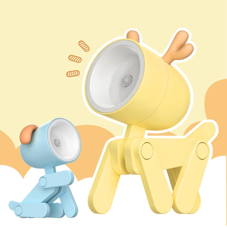 TL-23 LED Mini Foldable Cartoon Desk Lamp Pet Shape Decoration Table Lamp, Spec: Dinosaur (Dark Green) - by buy2fix | Online Shopping UK | buy2fix