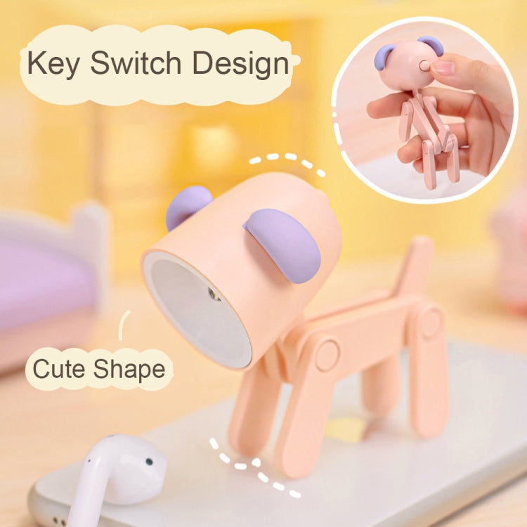 TL-23 LED Mini Foldable Cartoon Desk Lamp Pet Shape Decoration Table Lamp, Spec: Dinosaur (Dark Green) - by buy2fix | Online Shopping UK | buy2fix