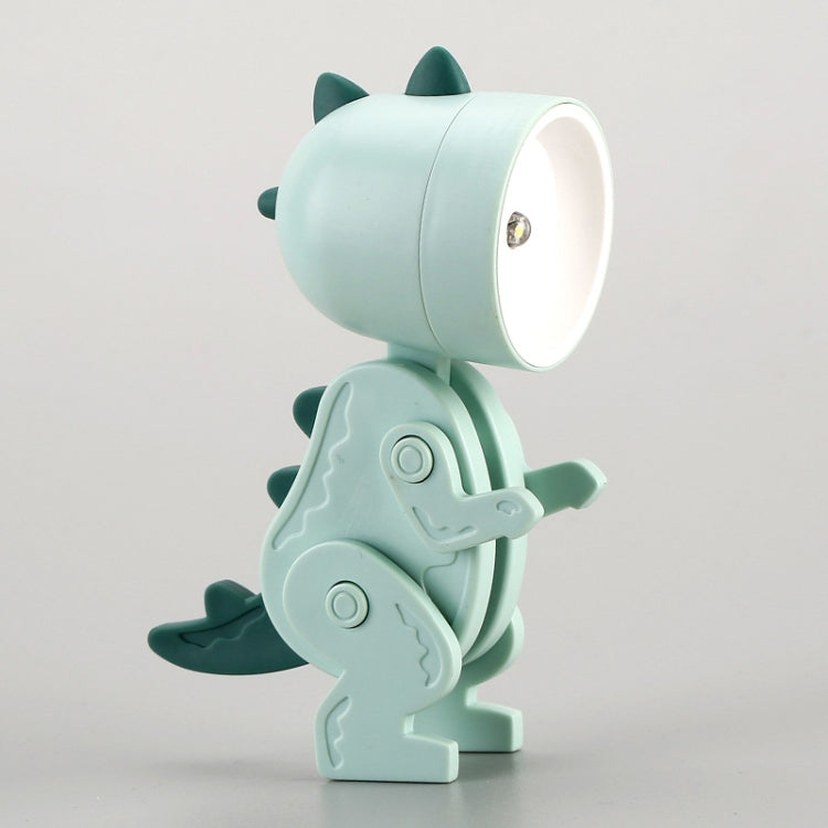 TL-23 LED Mini Foldable Cartoon Desk Lamp Pet Shape Decoration Table Lamp, Spec: Dinosaur (Light Green) - by buy2fix | Online Shopping UK | buy2fix