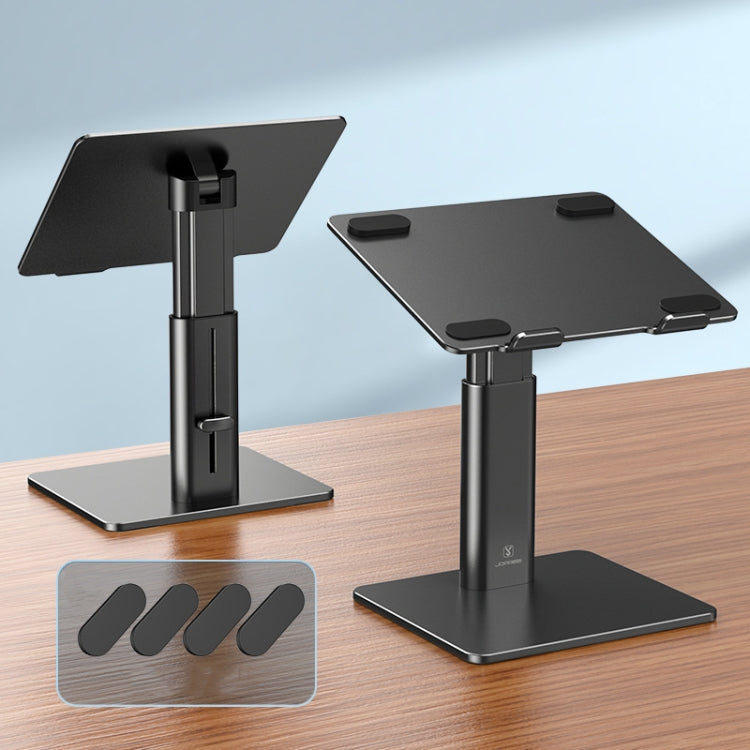 SSKY P20 Portable Aluminum Alloy Lifting And Raising Laptop Support(Black) - Laptop Stand by SSKY | Online Shopping UK | buy2fix