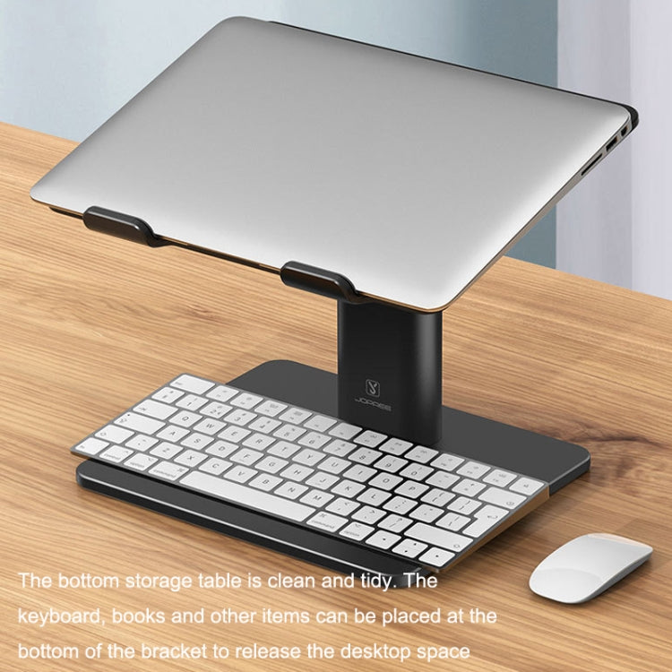 SSKY P20 Portable Aluminum Alloy Lifting And Raising Laptop Support(Black) - Laptop Stand by SSKY | Online Shopping UK | buy2fix