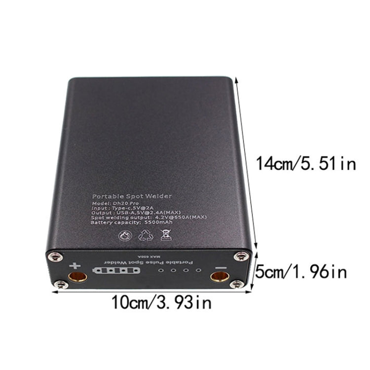 DH20 Pro+ Handheld DIY Mini Spot Welder with Quick Release, Style: Spot Welder+2 x Soldering Pen - Others by buy2fix | Online Shopping UK | buy2fix