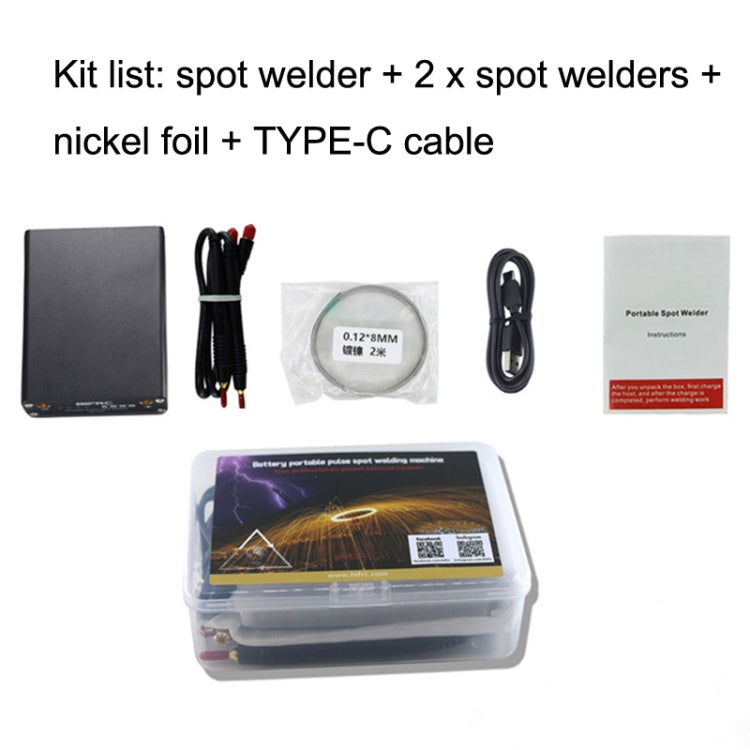DH20 Pro+ Handheld DIY Mini Spot Welder with Quick Release, Style: Spot Welder+2 x Soldering Pen - Others by buy2fix | Online Shopping UK | buy2fix