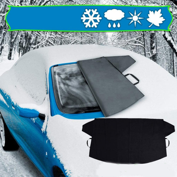 600D Oxford Cloth Car Snow Block Waterproof Windshield Coverings L 220 x 140cm by buy2fix