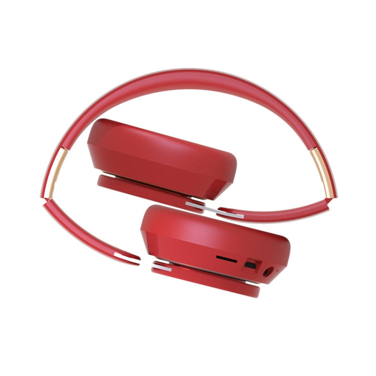 FG-07S Foldable Wireless Headset With Microphone Support AUX/TF Card(White) - Headset & Headphone by buy2fix | Online Shopping UK | buy2fix
