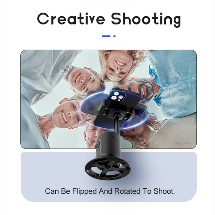 P01 360 Rotation Follow-up Gimbal Stabilizer With a 1/4-inch Interface(Black) by buy2fix