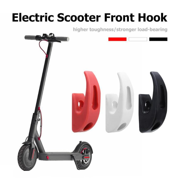 2pcs For Xiaomi M365 Series Electric Scooter Universal Storage Hook(White) - Accessories & Parts by buy2fix | Online Shopping UK | buy2fix