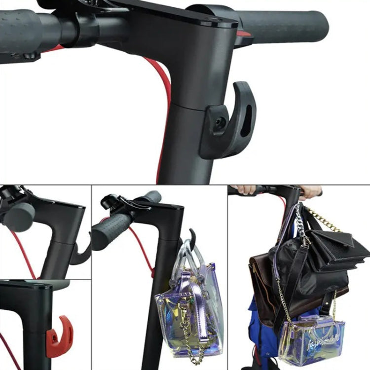 2pcs For Xiaomi M365 Series Electric Scooter Universal Storage Hook(Black) - Accessories & Parts by buy2fix | Online Shopping UK | buy2fix