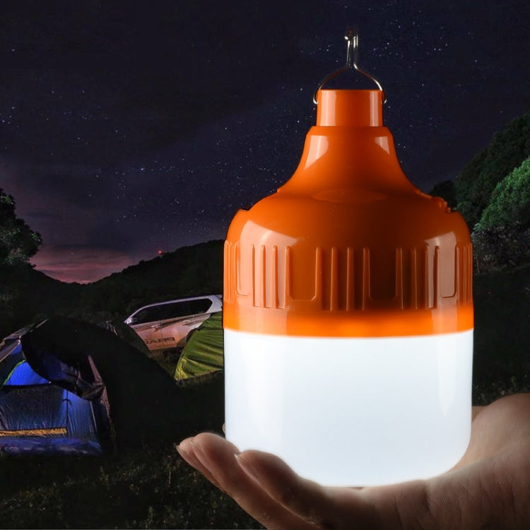AB26 USB Charging LED Bulb Night Market Stall Lights Outdoor Camping Hanging Lamp, Power: 60W (White) - Camping Lighting by buy2fix | Online Shopping UK | buy2fix