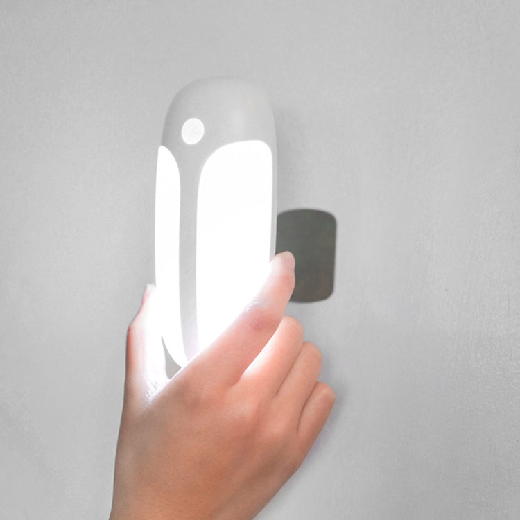USB Rechargeable Firefly Smart Body Sensor LED Light(White Light) - Sensor LED Lights by buy2fix | Online Shopping UK | buy2fix