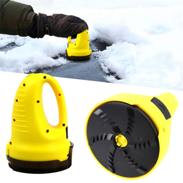 Auto Glass Electric De-icing And Snow Remover Yellow - Ice Scraper by buy2fix | Online Shopping UK | buy2fix